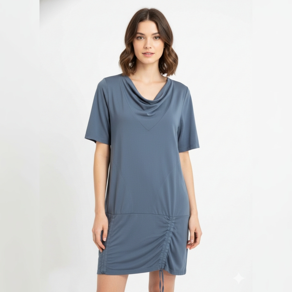 Prairie Underground Laurel Tunic Top Gray Medium NWT
